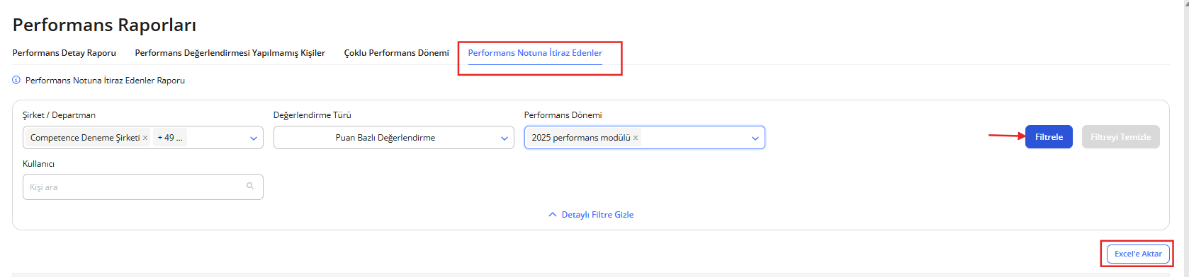 Performans Notuna Atiraz Edenler Raporu.png